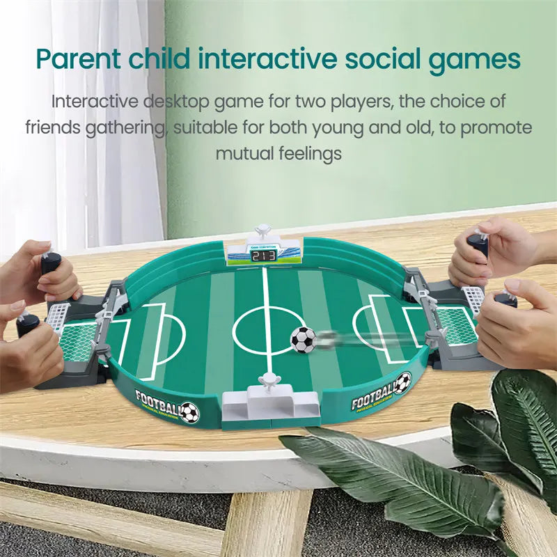 Soccer Table Football Board Game for Family Party Game Tabletop Play Ball Soccer Toys Portable Sport Outdoor Toy Gift for Kids